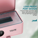 YGiTK Portable Baby Wipe Warmer —Dual Layer with Face Mask Heating Wet Wipe Warmer, 4-Level Temperature Adjustable,Large Capacity and Touch Control, Fast Heating for Newborn Night Care