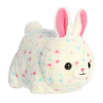 Aurora Adorable Spudsters Connie Confetti Bunny Stuffed Animal - Seasonal Plush For The Spring Season - Perfect for Kids All Ages and Animal Loving Adults - White 10.5 Inches
