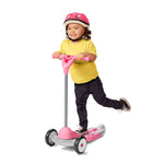 Radio Flyer My 1st Scooter, Pink, for Kids 2-5 Years Old, Extra Wide Base for Balance, 2 Front Wheels for Added Stability, Easy to Use Foot Brake, 3 Wheel Scooter for Kids, (Amazon Exclusive)
