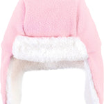 Hudson Baby Girls' Trapper Hat, Mitten and Bootie Set