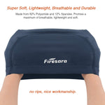 Firesara Fabric Swim Cap, High Elasticity Swimming Cap Keeps Hair Clean Breathable Fit Both Long Hair Short Hair, Swim Caps Woman Girls Men Kids One Size Hat