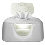 GOGO Pure Baby Wet Wipe Warmer and Wet Wipe Dispenser, Advanced Features - 4 Bright Auto Off LED Ample Lights for Nighttime Changes, Dual Heat for Baby's Comfort, Improved Design and Only at Amazon