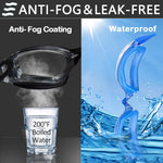 EverSport Swim Goggles, Swimming Glasses for Adult Men Women Youth Kids Child, Anti-Fog, UV Protection, Blue&Black