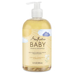 SheaMoisture Baby Wash & Shampoo bottle on a white background