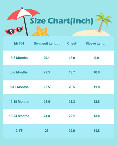 babygoal Baby Boy Banana One Piece Rash Guard Swimsuit, Long Sleeves Full Body Zipper Toddler Rashguard Swimwear Bathing Suit 18-24 Months,YZFH06-18-24M-B