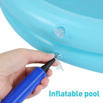 GANAZONO Inflatable Baby Swimming Pool Inflatable Children Pump Blow Up Paddling Pool for Beach Indoor Outdoor Garden Backyard Playthings