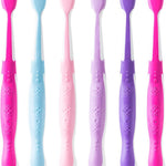 Brush Buddies 6 Pack Barbie Toothbrushes for Kids, Children's Toothbrushes, Soft Bristle Toothbrushes for Kids