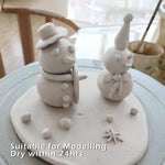 ReArt Stone Air-Dry Clay Modelling, 2.2 pounds Ideal for Beginners and Advanced Sculptors All-Purpose Modeling Clay (White)