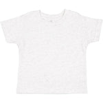 RABBIT SKINS Infant 100% Cotton Jersey Short Sleeve Tee, Ash, 24 Months