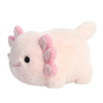 Aurora® Adorable Spudsters™ Axel Axolotl Stuffed Animal - Round Shape Makes for Comforting Cuddles - Perfect for Kids All Ages and Animal Loving Adults - Pink 9 Inches