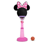 Minnie Mouse Plastic Basketball Set by Delta Children – Includes Basketball Hoop, 1 Basketball and Ball Pump
