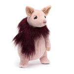 Jellycat Glamorama Pig Stuffed Animal, 12.5 inches- Farmyard Plush Toy - Classic Children's Gift