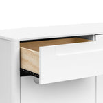 Babyletto Yuzu 6-Drawer Dresser in White with Over 10-Inch Drawer Depth, Greenguard Gold Certified