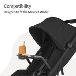 UPPAbaby Snack Tray for Minu V3 Stroller – Tray + Cup Holder - Quick Attachment - Dishwasher Safe - Folds with Stroller