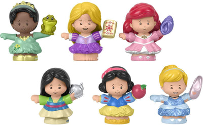 Fisher-Price Disney Princess Gift Set by Little People, 6 character figures for toddlers and preschool kids ages 18 months to 5 years (Amazon Exclusive)