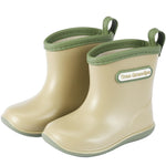 NQTOER Toddler Kids Rain Boots for Boys Girls Easy-on Lightweight Waterproof Rainboots Baby