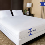 Full Size Mattress Protector Bedbug Waterproof Zippered Cover Hypoallergenic Premium Quality Encasement White