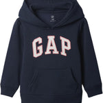 GAP Baby Girls' Playtime Favorites Logo Pullover Hoodie Hooded Sweatshirt