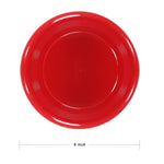 YDDS Flying Disc - 9Inch Plastic Flying Disc for Discs Set of 8 Flying Disc Bulk (95 Gram)