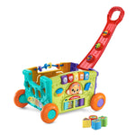 VTech Sort and Discover Activity Wagon for Toddlers, Red