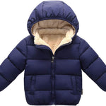 Baby Boys Girls Toddlers Winter Coats Puffer Jacket Hooded Down Snow Jacket Coat Outerwear