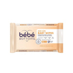 Bébé Bottoms Hypoallergenic Facial Cloth and Baby Wipes - Fragrance & Paraben Free, Sensitive Skin Friendly - Travel Essentials, Baby Essentials - Ideal for On-the-Go Families (56 Count)