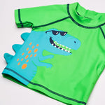 Carter's Baby Boy's Rashguard Swimwear, Dinosaur, 12 Months