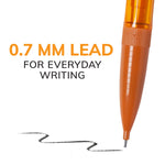 BIC Xtra Smooth Bright Edition Mechanical Pencils, 0.7 mm Medium Point, Refillable and Retractable, 40-Count