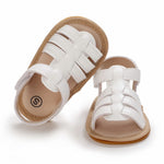 WILLFUN Baby Girls Summer Sandals Bowknot Infant Soft Rubber Sole Outdoor Shoes for Toddler First Walkers