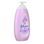 Johnson's Baby Bedtime Lotion, Soothing NaturalCalm Aromas, Gentle Nighttime Baby Lotion, Helps Relax & Soothe, Hydrating, No added Parabens & Dyes, 27.1 fl. oz