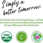 Wellements Baby Organic Vitamin D Drops for Infants & Toddlers (0.15 Fl Oz) - Certified Newborn+ Liquid Vitamin D3 Drops, Support Healthy Growth & Bone Development (1 Drop Daily & 400 IU Per Serving)