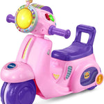 VTech 2-in-1 Map and Go Scooter for Toddlers, Pink