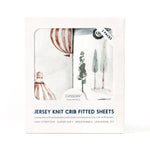 Stretch Ultra Soft Jersey Knit Fitted Crib Sheets Set 2 Pack，Fit All Standard Crib Mattress Pads Safe and Snug, Crib Fitted Sheet for Boys and Girls, Stylish Cars Print Kids Sheets for Boys