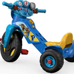 Fisher-Price Toddler Tricycle Nickelodeon PAW Patrol Lights & Sounds Trike, Toy Bike with Handlebar Grips & Storage for Outdoor Play Kids Ages 2+ Years