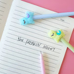 Shuiniba Cartoon Animal Sheep Alpaca Llama Gel Pen, Neutral Pens, Cute Colorful Rollerball Pens for School Office Writing Supplies Stationery Gift, Black Ink, 0.38mm Ball Point - 4PCS