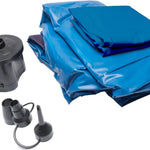 Jokari Belly Buddy Inflatable Floating Maternity Air Pillow. Body-Length Pregnancy Support Cushion for Hip, Pelvis, Spine and Belly Comfort at The Pool, Beach or Home with Storage Pocket