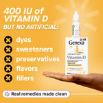 Genexa Infants Vitamin D Liquid Drops for Newborn, Baby & Toddler | Supports Growth & Bone Development | Delicious Organic Vanilla Flavor | Certified Organic, Gluten Free, & Non-GMO | 90 Servings