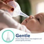 Dr. Talbot's Nasal Aspirator for Babies - Silicone - Includes Storage Case - Clear