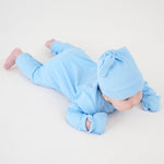Newborn Girls and Boys Romper, Hi I’m New Here Long Sleeve Cotton Baby Clothes, Newborn Coming Home Outfit
