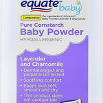 Equate Pure Cornstarch Baby Powder with Lavender and Chamomile (22 oz - Pack 1)