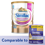 Similac Total Comfort Infant Formula, Imported, Easy-to-Digest Baby Formula Powder, Non-GMO, 820 g (28.9 oz) Can
