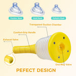 Xanili Choking Rescue Device for Kids & Adults, Anti Choking Device, Portable Suction Rescue Device, Portable Airway Suction Device for Children and Adults