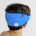 Splash Place SWIM GOGGLES with Fabric Strap - ROYAL | Adult & Kids Swim Goggles - Won't Pull Your Hair - Purple Goggles for Swimming