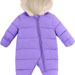 BFUSTYLE Baby Snowsuit 0-24 Months Winter Clothes Infant Boy Girl Puffer Jacket Newborn One Piece Coat with Hooded