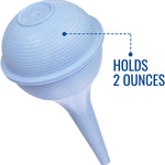 DMI Reusable Nasal Aspirator for Baby & Ear Bulb Syringe for Infant - Gentle Mucus Removal Suction to Clear Airway & Nasal | Baby Congestion Relief Nose Sucker for Baby