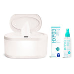 Munchkin® Touch Free Baby Wipe Warmer with Nightlight & Motion Sensor and HYP03™ Daily Diaper Rash Spray with Hypochlorous