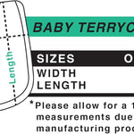 inktastic I'm 1 First Birthday Shark and Crab Baby Terry Cloth Bib