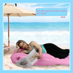 Pregnancy Mattress with Hole, Tummy Nest Pregnancy Mattress, Inflatable Pregnancy Pillow, for Stomach & Side Sleepers, Sleep Support for Back, Neck, Shoulder, HIPS, Belly for Pregnent Women (Pink)