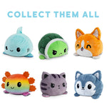 TeeTurtle - The Original Reversible Turtle Plushie - Tabletop Games - Cute Sensory Fidget Stuffed Animals That Show Your Mood 3.5 inch