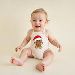 My First Easter Baby Girl Boy Outfit Newborn Letter Cross Romper Corduroy Sleeveless Overall Bodysuit 0-18 Months